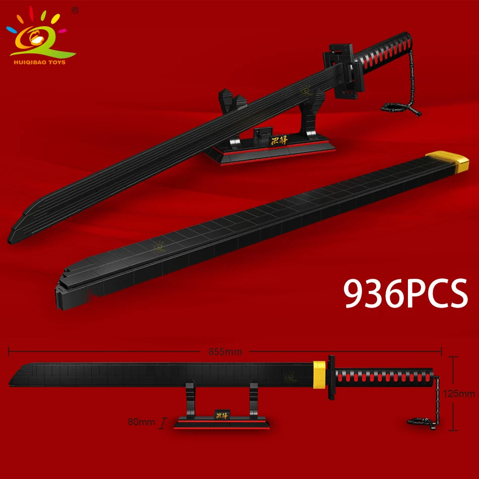 PENDRA Samurai Sword Ninja Building Set