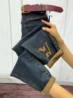 PENDRA Stretch Harem Ankle Jeans