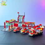 PENDRA Fire Station Helicopter Building Set