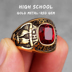PENDRA Rhinestone Steel Ring