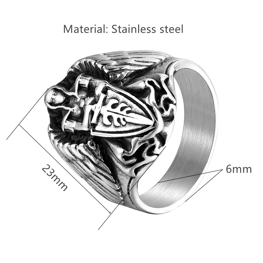 PENDRA Angel Wings Vintage Ring
