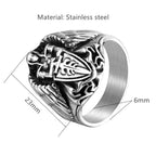 PENDRA Angel Wings Vintage Ring