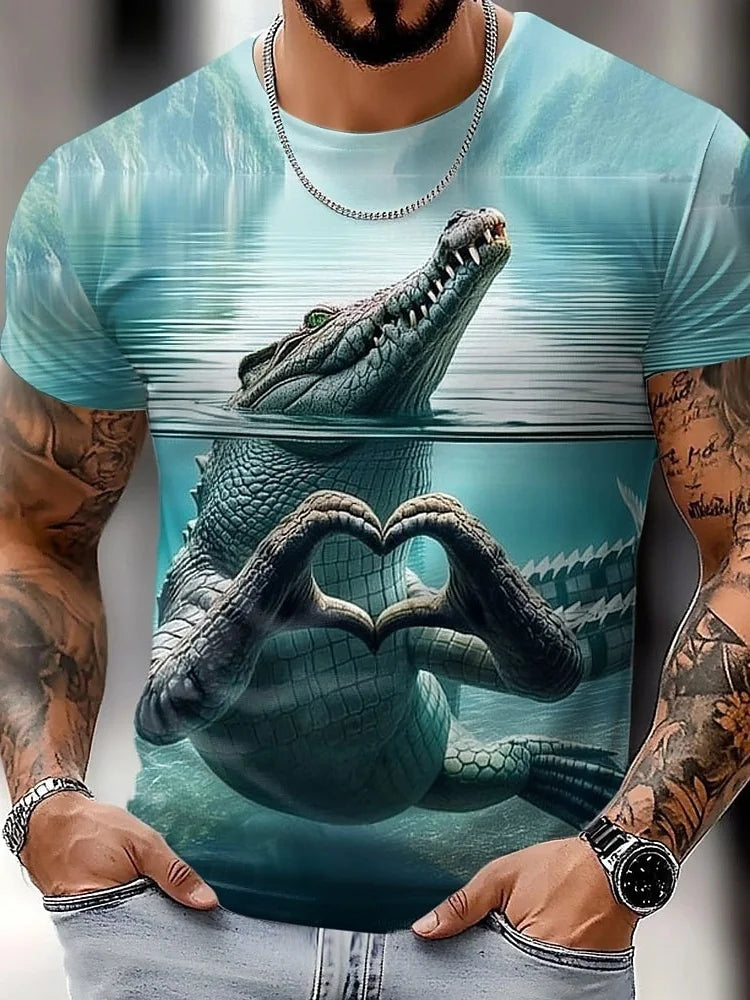 PENDRA Printed Short Sleeve T-Shirt