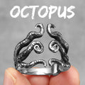 PENDRA Octopus Squid Tentacle Steel Ring