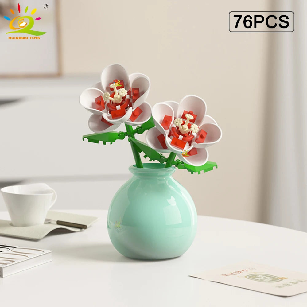 PENDRA Vase Eternal Floral Building Set