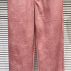 PENDRA Wide Leg Straight PU Pants