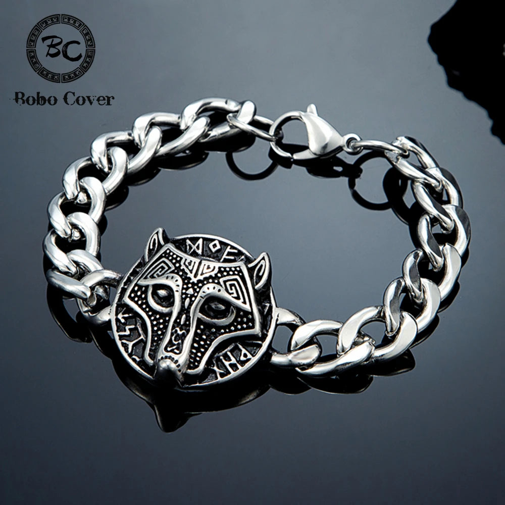 PENDRA Wolf Classic Celtic Bracelet