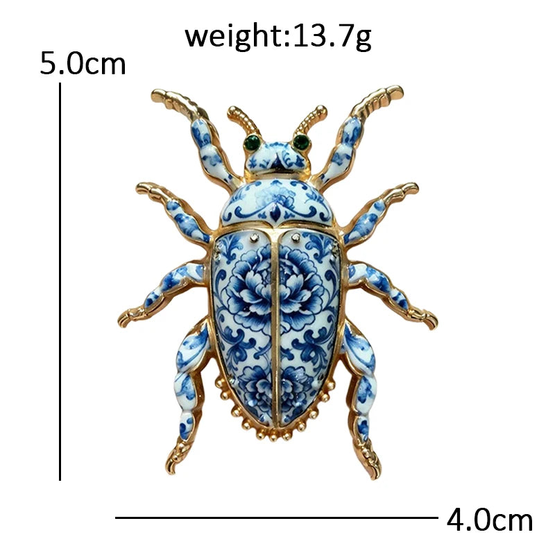 PENDRA Lovey Chafer Beetle Brooch