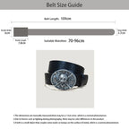 PENDRA Velaellea Leather Skull Gothic Belt