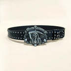 PENDRA Galaeva Black Skull Luxury Belt