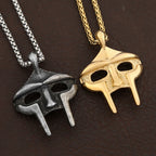PENDRA MFDOOM Punk Mask Pendant Necklace