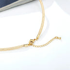 PENDRA Crystal Minimalist Necklace