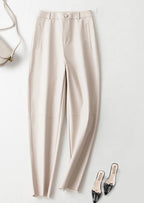 PENDRA Carrot Fit High Waist Cropped Pants