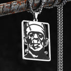 PENDRA Frankenstein Sweater Steel Necklace