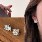 PENDRA Liquid Lava Sterling Silver Earrings