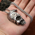 PENDRA Skullpunk Gothic Skull Pendant