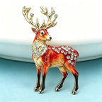 PENDRA Hart Antler Deer Brooch