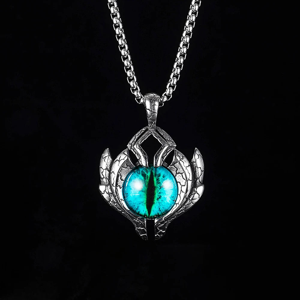 PENDRA Demoneye 316L Stainless Steel Demon Eye Pendant