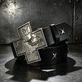 PENDRA Lunayne Metal Rivet Studded Gothic Belt