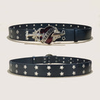 PENDRA Koraellea Leather Eyelet Gothic Belt