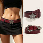 PENDRA Velaine Leather Black Belt