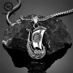 PENDRA Dragon Rune Viking Necklace