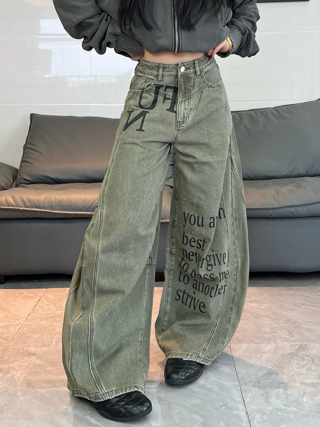 PENDRA American Street Letter Jeans
