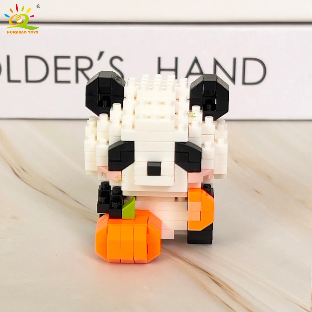 PENDRA Cute Panda Micro Building Set