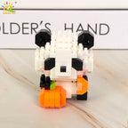 PENDRA Cute Panda Micro Building Set