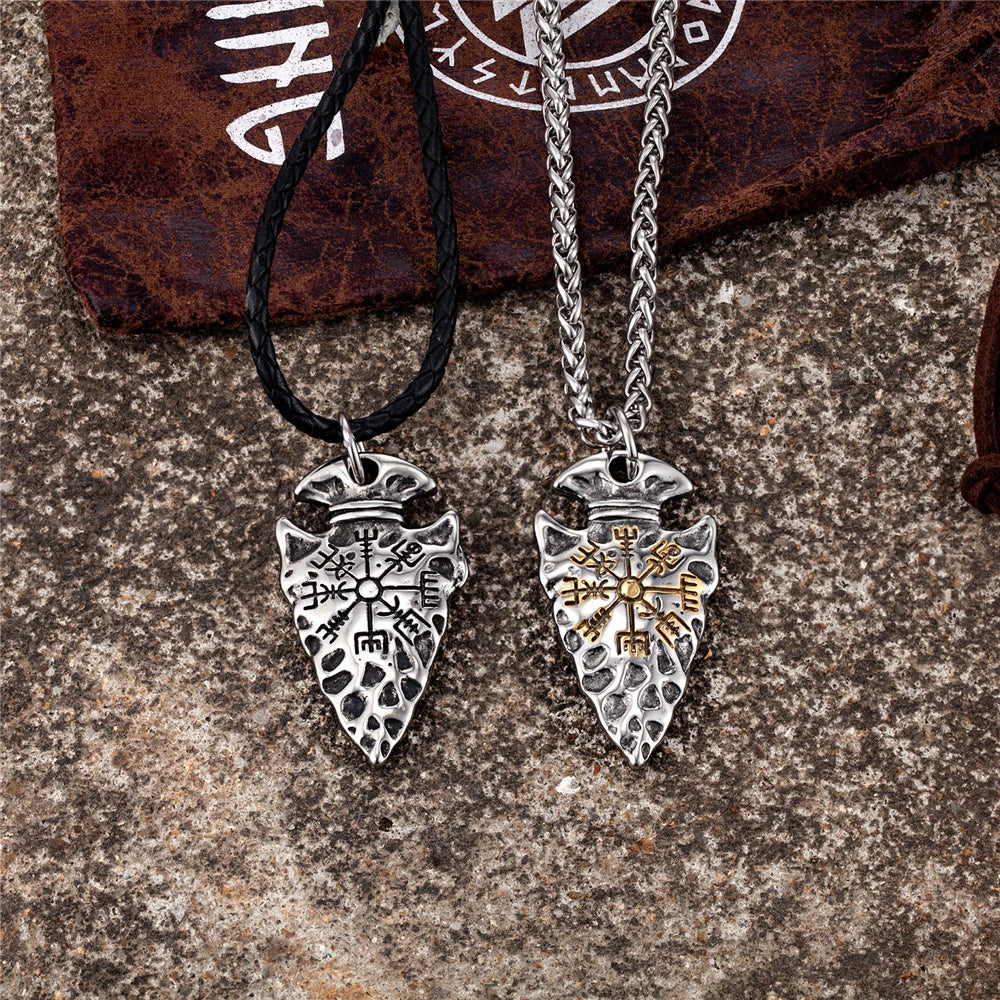 PENDRA Compass Gold Necklace