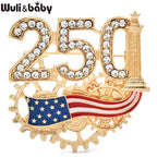 PENDRA America's 250th Independence Day Brooch