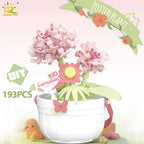PENDRA Rose Sunflower Micro Building Set