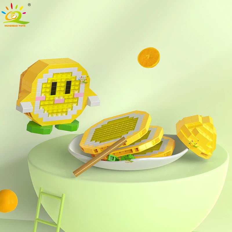 PENDRA Cute Fruit Micro Building Set