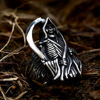 PENDRA Grimreaper Vintage Grim Reaper Skull Ring