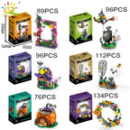 PENDRA House Train Pumpkin Building Set