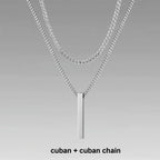 PENDRA Cuban Wheat Pendant Necklace