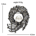 PENDRA Florielle16 Pearl Brooch