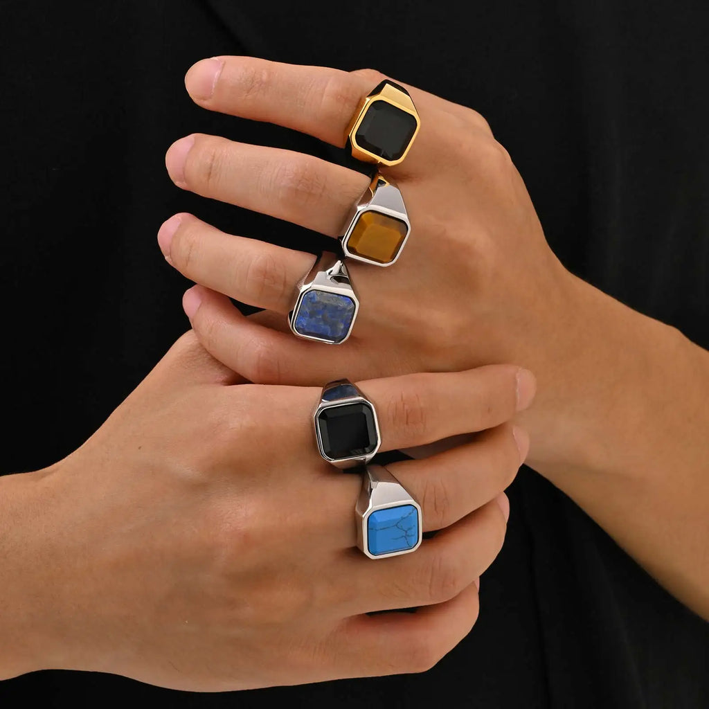 PENDRA Valentine's Day Father Steel Ring