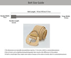 PENDRA Bellaine Straw Khaki Boho Belt
