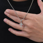 PENDRA Cross Square Pendant Necklace