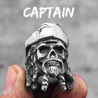 PENDRA Pirates Caribbean Captain Steel Ring