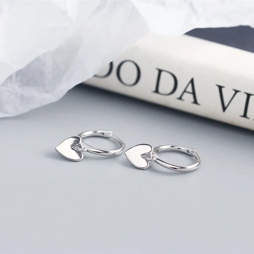 PENDRA Hoop Sterling Silver 4 Earrings