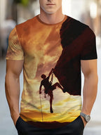 PENDRA Printed Hiking T-Shirt