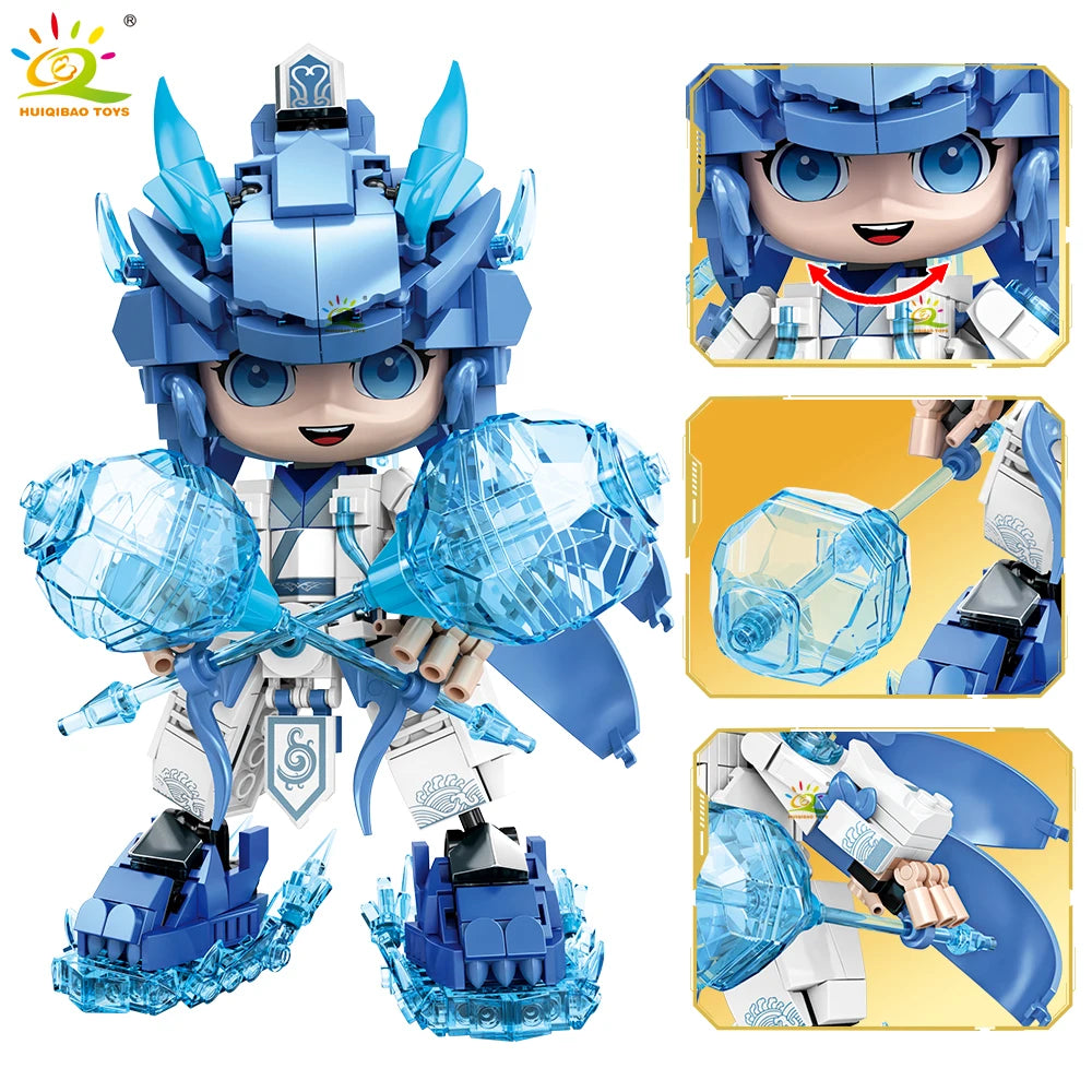 PENDRA Nezha Warrior Mech Building Set