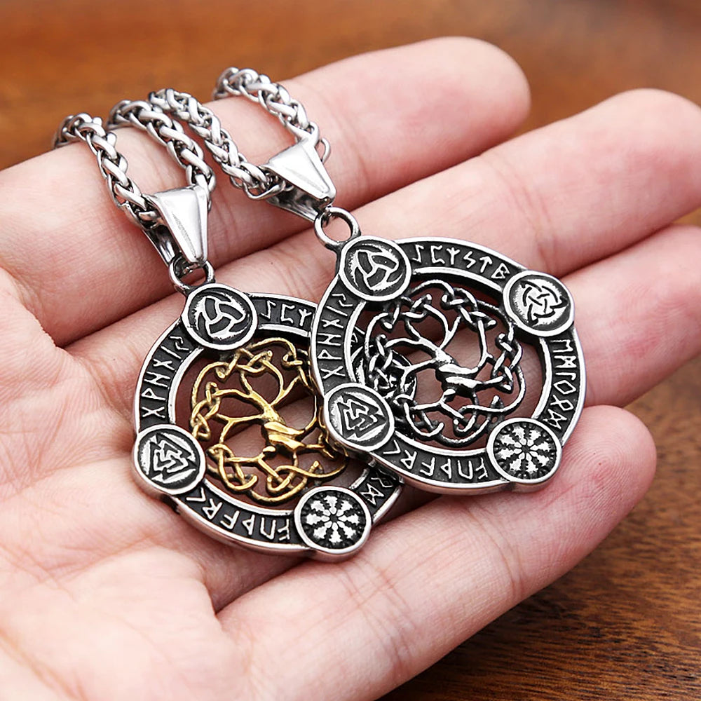 PENDRA Arboris Vintage Viking Tree of Life Necklace