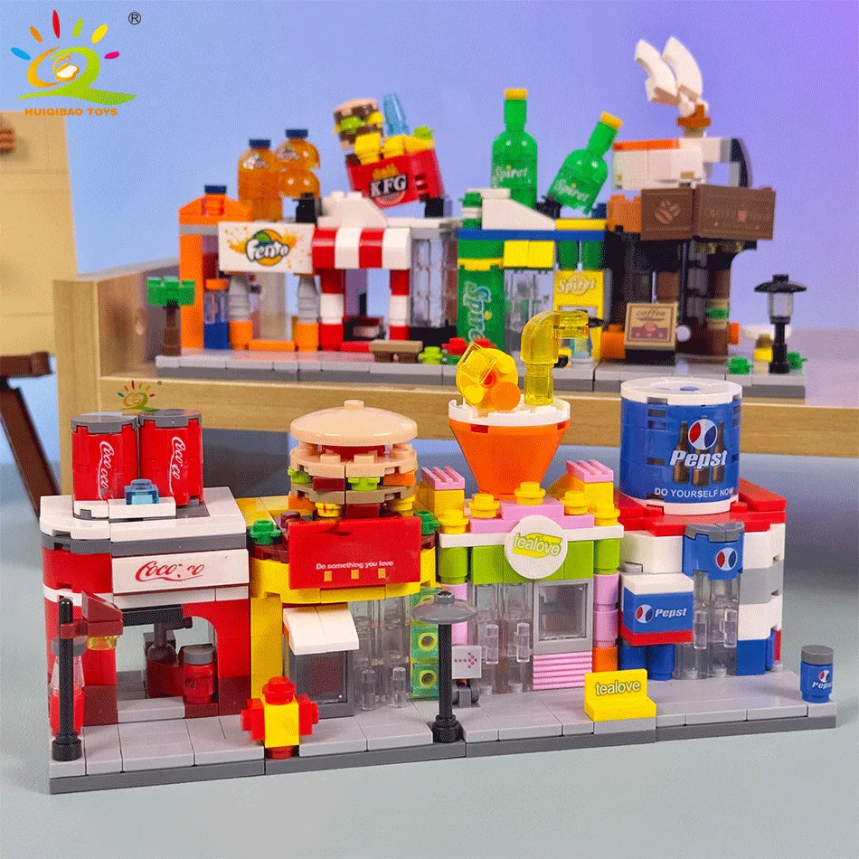 PENDRA Commercial Coffee Mini Building Set