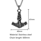 PENDRA Vikings Norse Viking Necklace