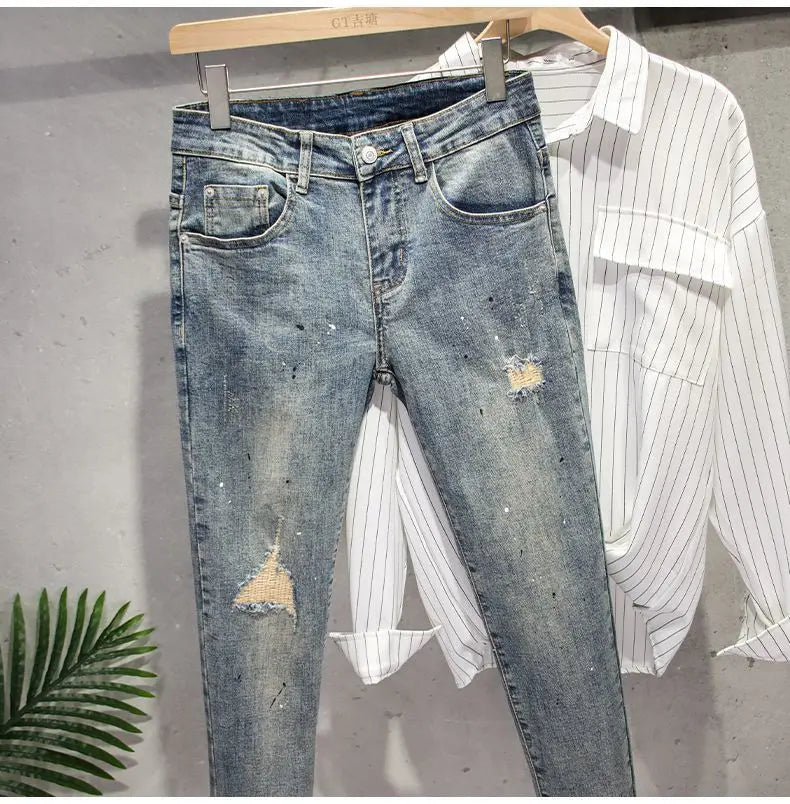 PENDRA Cotton Trousers Korean Pants