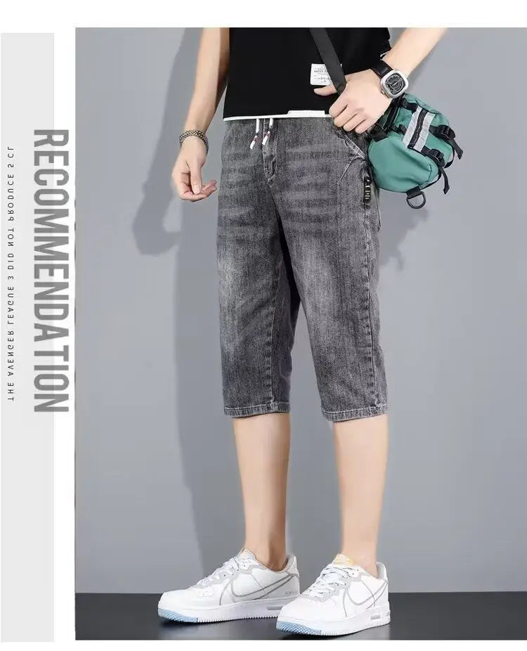 PENDRA Elastic Waist Thin Pants