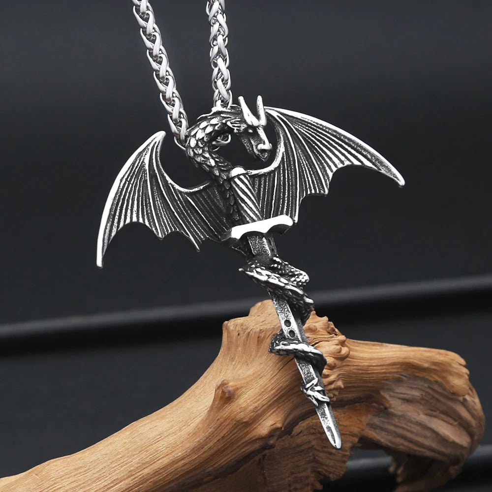 PENDRA Pterodactyl Holy Sword Pendant
